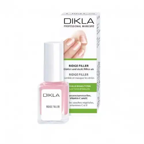 Rillenfüller DIKLA Ridge Filler 12ml, glättet Nagelrillen nachhaltig