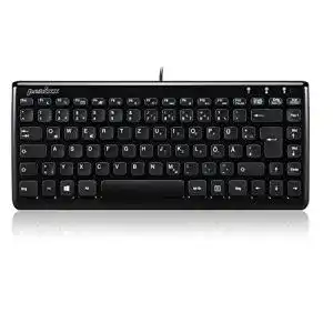 Perixx-Tastatur Perixx PERIBOARD-407B DE, Mini Tastatur USB