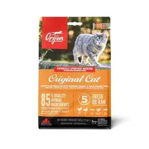 Orijen-Katzenfutter Orijen Katze und Kätzchen Speisen