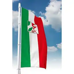 NRW-Flagge Deitert Bundesland-Flagge NRW – 150×600 cm