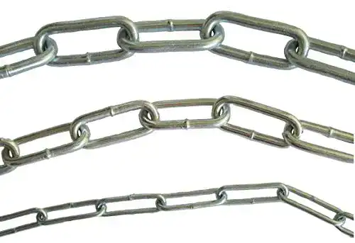 Stahlkette Mina-Industries Verzinkt DIN763, 2mm, 3.5mm o. 4.5mm