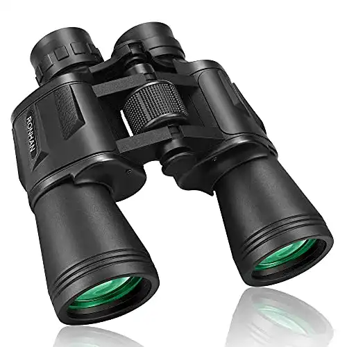 Fernglas 10×50 RONHAN Fernglas für Erwachsene, mit Tragetasche