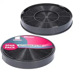 Aktivkohlefilter Dunstabzugshaube McFilter 2x Aktivkohlefilter