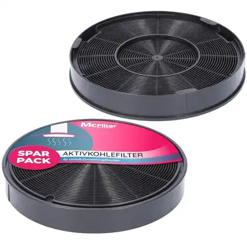 Die beste Aktivkohlefilter Dunstabzugshaube McFilter 2x Aktivkohlefilter 2026 Test Bestseller Aktivkohlefilter Dunstabzugshaube McFilter 2x Aktivkohlefilter