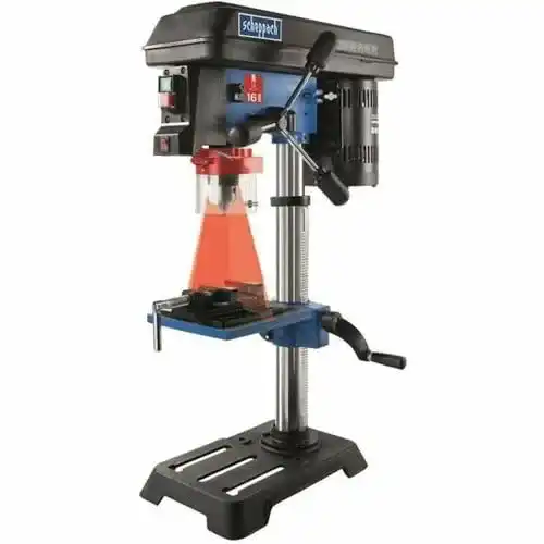 Tischbohrmaschine Scheppach DP16SL mit Schraubstock, 550 W