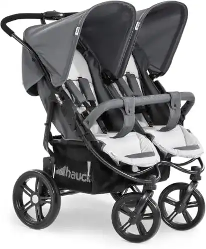 Zwillingskinderwagen Hauck, Roadster Duo SLX, XL Räder