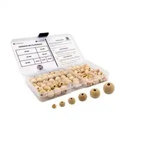 Holzperlen TFE things for everybody TFE Set 175 Stück Rund