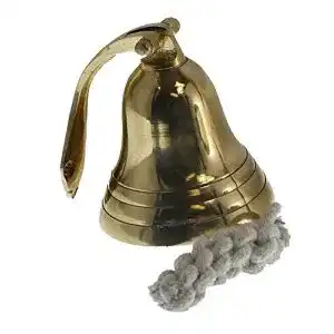Schiffsglocke Nagina International Messing kleine Glocke