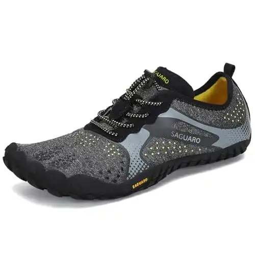 Fitnessschuh Damen SAGUARO Barfußschuhe Zehenschuhe