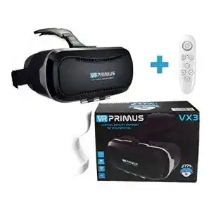 Smartphone-VR-Brille VR Primus ® VX3 VR Brille + Fernbedienung