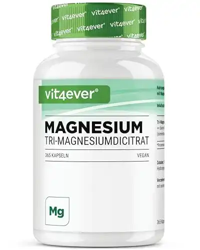 Magnesiumcitrat-Kapseln Vit4ever Magnesiumcitrat, 365 Kapseln