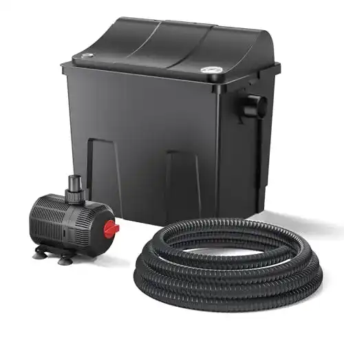 Durchlauffilter SunSun Bio Teichfilter CBF-200T mit 9 W UVC