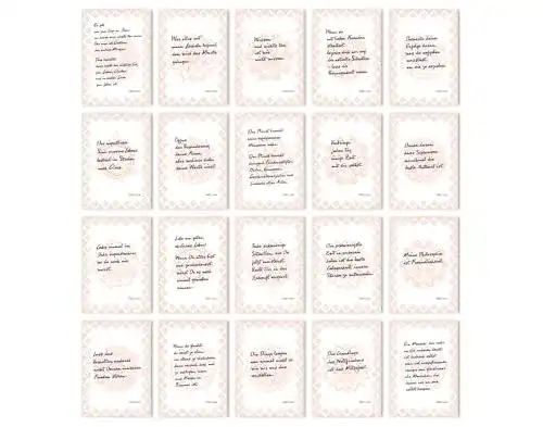 Postkarten-Set TypeStoff 20er Postkarten-Spar-Set, Dalai Lama