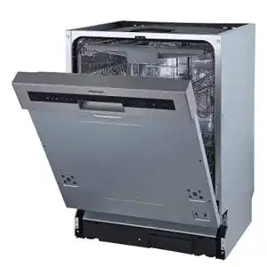 Edelstahl-Spülmaschine Hisense HI620D10X teilintegrierbar 60 cm