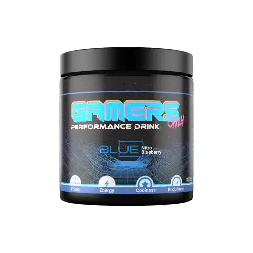 Gamers-Only-Booster GAMERS ONLY Blue Nitro Blaubeere, 400g