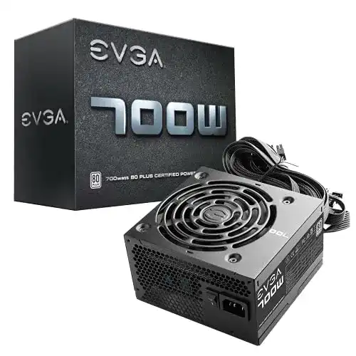 700W-Netzteil EVGA 700W W1 80+ WHITE 3 Jahre Garantie Netzteil