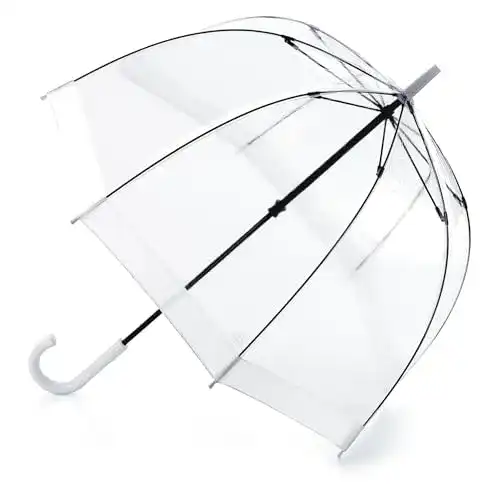 Durchsichtiger Regenschirm Fulton Glockenschirm transparent