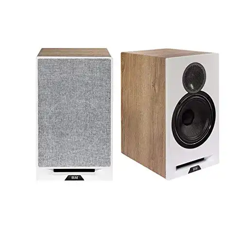 Elac-Regallautsprecher ELAC Debut Reference 6.2 Paar weiße Diffusoren