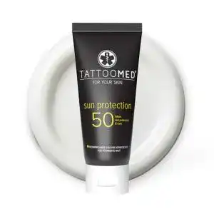 Sonnencreme LSF 50 modern