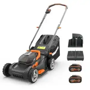 Rasenmäher 40 cm Schnittbreite WORX WG743E Akku-Rasenmäher