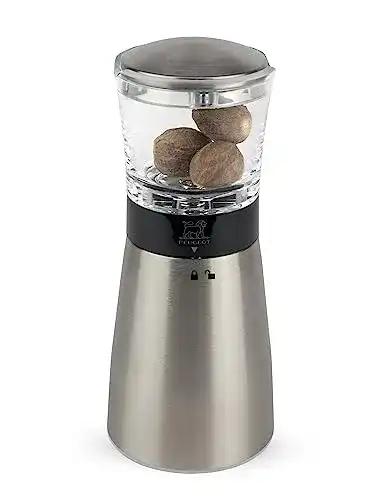 Muskatmühle PEUGEOT Daman Manuell, Höhe: 15 cm, Edelstahl