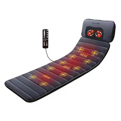 Massagematte COMFIER Wärmefunktion, 10 Vibrationsmotoren
