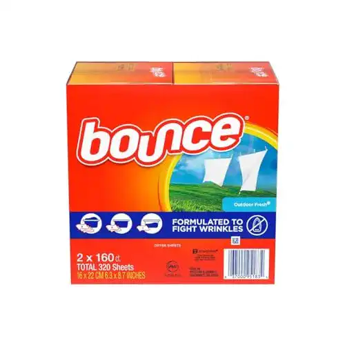 Trocknertücher Bounce 2 Boxen Outdoor Fresh Trocknerblätter