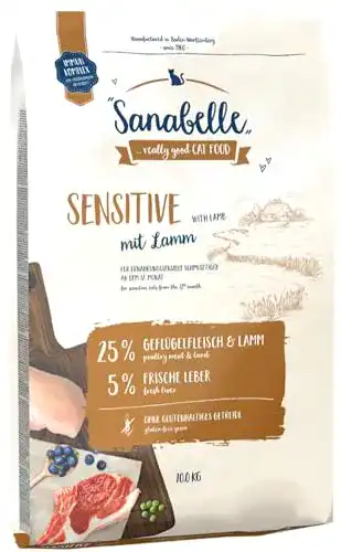 Katzenfutter sensitive bosch Tiernahrung Sanabelle Sensitive, 10 kg