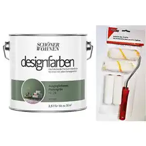 Wandfarbe Grün hagebauSPN Schöner Wohnen designfarben 2,5 L