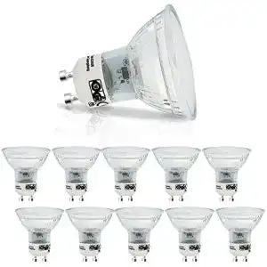 Energiesparlampe GU10 Homefire 10er GU10 LED Warmweiß