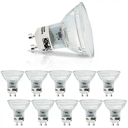 Energiesparlampe GU10 Homefire 10er GU10 LED Warmweiß