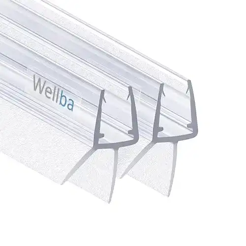Duschdichtungen Wellba Premium Duschtür Dichtung 2x 80cm