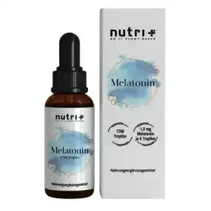 Einschlaftropfen Nutri + Melatonin Tropfen hochdosiert – 1mg