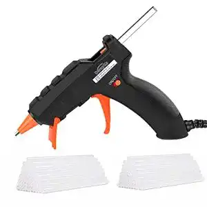 Heißklebepistole 7mm Dweyka, 50W mit 50 Stück Klebesticks