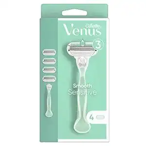 Gillette Venus Gillette Venus Smooth Sensitive + 4 Rasierklingen