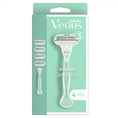 Die beste Gillette Venus Gillette Venus Smooth Sensitive + 4 Rasierklingen 2026 Test Bestseller Gillette Venus Gillette Venus Smooth Sensitive + 4 Rasierklingen