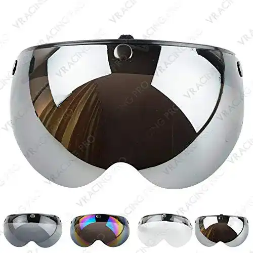 Bubble-Visier VRacing Pro Pro Visier Bubble auf Bolla Jethelm