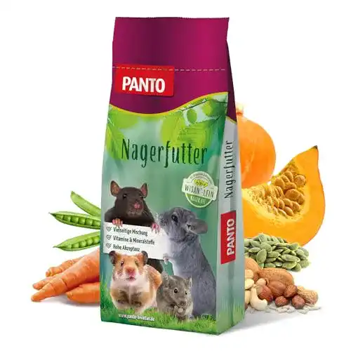 Rattenfutter Panto Nagerfutter, Wiesenringe 500 g, 5er Pack