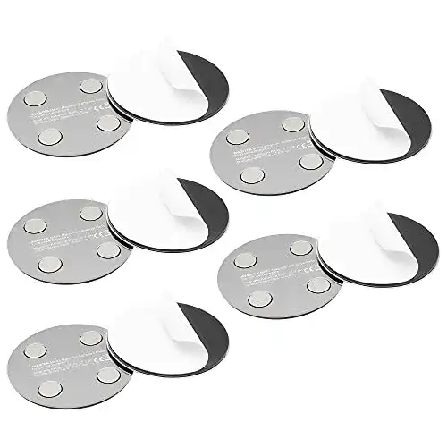 Rauchmelder-Magnethalter AVANTEK 5 Paar Selbstklebend