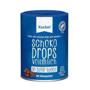 Schokodrops Xucker Schoko Drops Vollmilch Schokolade 200g