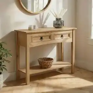 Konsolentisch CARO-Möbel Salsa im Mexiko Stil Kiefer massiv