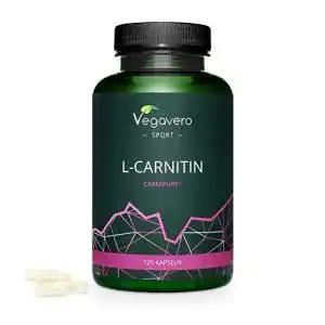 L-Carnitin Vegavero ® SPORT Carnipure® 120 Kapseln