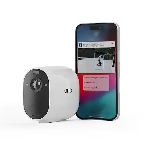 Arlo-Kamera Arlo Essential Spotlight WLAN aussen