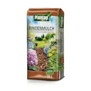 Rindenmulch Plantop 70 Liter Körnung 10-40mm NEU Garten-Mulch