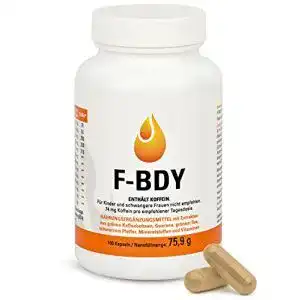 Stoffwechsel-Booster Vihado F-BDY mit Pflanzenstoffen, 100 Kaps.