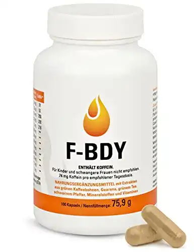 Stoffwechsel-Booster Vihado F-BDY mit Pflanzenstoffen, 100 Kaps.