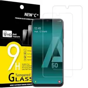 Samsung-Galaxy-A50-Panzerglas NEW’C 2 Stück, 9H Härte