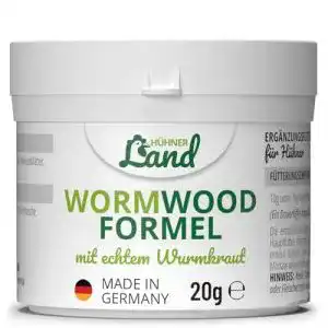 Wurmkur Hühner HÜHNER Land Worm Wood Formel 20g Pulver