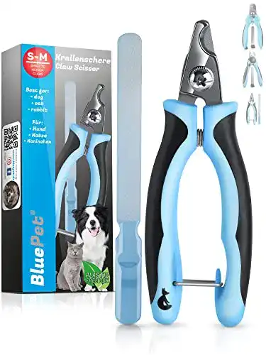 Krallenschere Bluepet ® KrallenSchön kleine Nagelschere