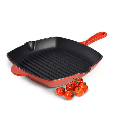 Die beste Grillpfanne Gusseisen ProCook, quadratisch, induktionsgeeignet 2026 Test Bestseller Grillpfanne Gusseisen ProCook, quadratisch, induktionsgeeignet